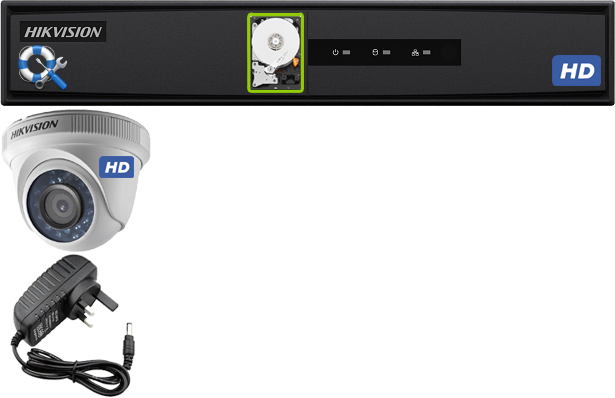 01 HD Cameras Bundle w/Support