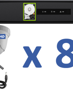 08 HD Cameras Bundle w/Support
