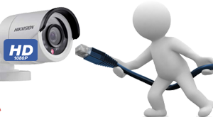 HD (1080P) Camera (Bullet) Cabling & Installation w/Onsite Warranty Package