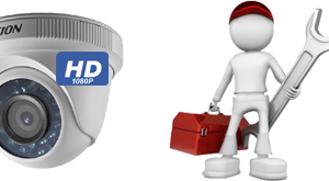 HD (1080P) Camera (Dome) Installation Only Package