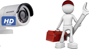 HD (1080P) Camera (Bullet) Installation w/Onsite Warranty Package