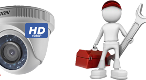 HD (1080P) Camera (Dome) Installation w/Onsite Warranty Package