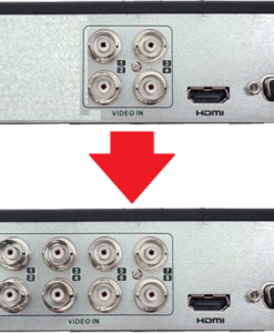 Upgrade 4 Channels DVR to 8 Channels DVR