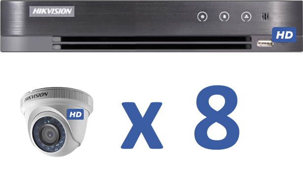 08 HD (1080P) Cameras Equipment Basic Bundle