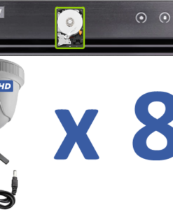 08 HD (1080P) Cameras Bundle w/Support