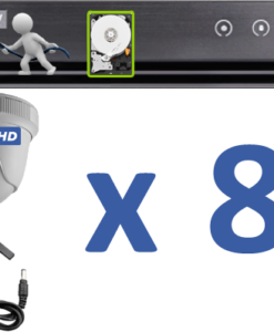 05 HD (1080P) Cameras Installation Only Package