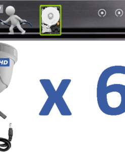 06 HD (1080P) Cameras Installation Only Package