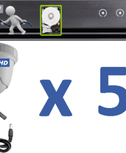 05 HD (1080P) Cameras Installation w/Onsite Warranty Package